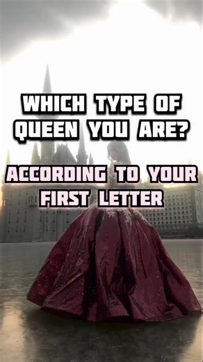 💫YOUR Letter Your Type of QUEEN ❤️#shorts