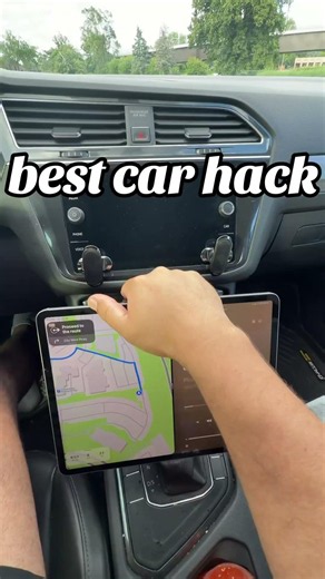easily turn your personal tablet or ipad into your new upgraded car screen 🚗 watching sports or