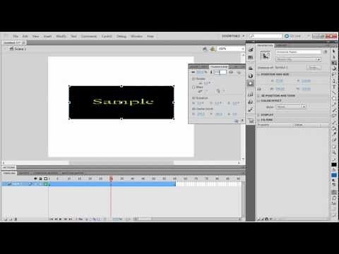 How to Create Zoom Effect in Adobe Flash