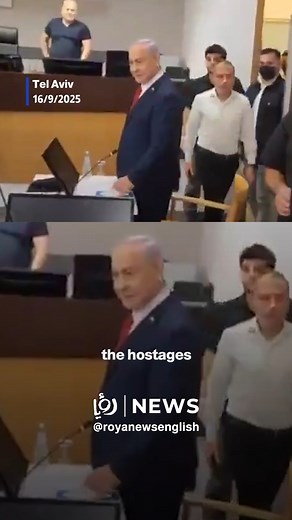 Media onslaught targeted Netanyahu in the courtroom as one journalist posed a shocking and direct question. | Roya News English