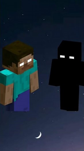 🔥 Herobrine vs Null #HerobrineVsNull #Minecraft