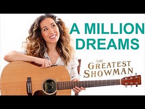 A Million Dreams - The Greatest Showman Easy Guitar Tutorial with Play Along