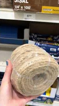 Thanks for the tip on sisal rope! #handmade #DIY #shopsmall #SmallBusiness