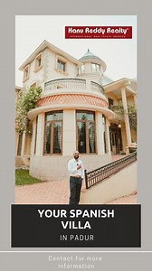 Shiva Reddy on Instagram: "Welcome to your Spanish Casa We have this gorgeous one of kind home for sale in Padur It’s sitting on 4.125 grounds of Land Built up Area of 6000 sft Bedrooms 5 Bath - 4 Swimming Pool Generator Back up Elevator Very well designed and thought through. Available at Rs 12 Crore #chennai #casa #seville #spain #spanish #galleon #galley #ship #lake #lakeproperty #hanureddyrealty #hrrreelchallenge #chennairealestate #realestate #brokerlife"
