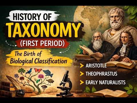 History of Taxonomy – The First Period Explained Origins of Biological Classification