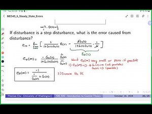 ME 545 Lecture 15: Steady-state errors, root locus
