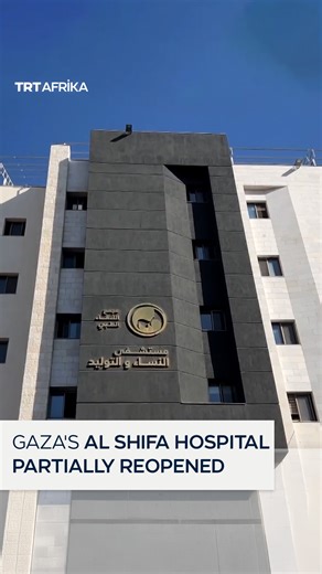 18K views · 2.1K reactions | Gaza's largest medical facility, Al Shifa Hospital, has partially reopened two of its eleven buildings after they were heavily damaged by Israeli attacks, but officials say severe shortages of medical equipment, supplies, and essential medicines continue to hinder its ability to treat patients. | TRT Afrika | Facebook