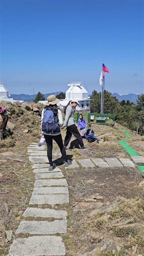鹿林天文台入口處