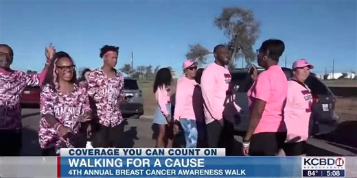 Breast Cancer Awareness Walk held at Mae Simmons Park