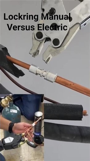 Lockring Pipe AC #lock #welding #engineering #technician #shorts #video