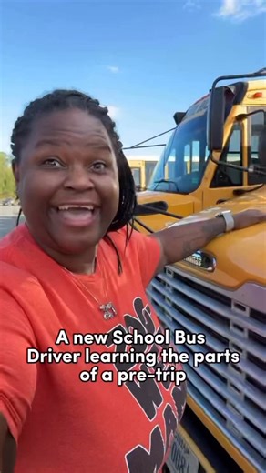Learning the parts of a school bus for a pre-trip inspection ain’t no joke 😅🚌🛠️ Follow for more laughs 🤪 #schoolbusdriver #schoolbusdriverlife #schoolbusdrivers | Leslie Rob Comedy