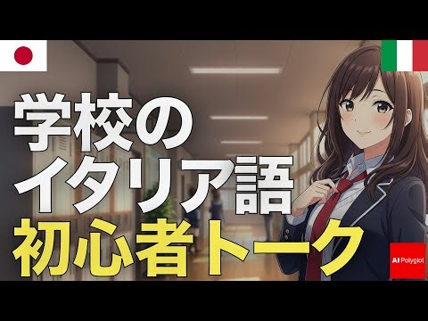 学校のイタリア語初心者トーク | 音声学習 | リスニング練習