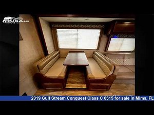 Incredible 2019 Gulf Stream Conquest Class C Class C RV For Sale in Mims, FL | RVUSA.com