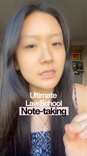 faith | law student † on Instagram: "my law school ultimate NOTE-TAKING method 📝- save this for 2026 💌 comment below if you want to see more examples! #lawschool #lawstudent #study"