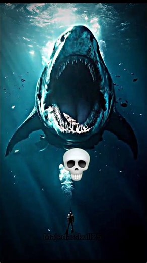 ''Big Shark of transformation ☠️ #edit #animals