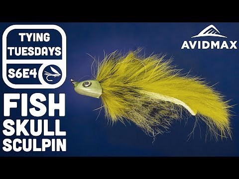 How to tie the Fish Skull Sculpin | AvidMax Fly Tying Tuesday Tutorials