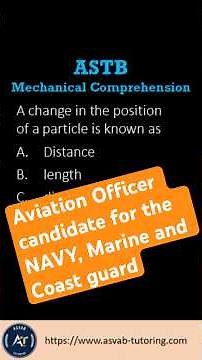 🛩️ ASTB Mechanical Comprehension Question Review 📘 #ASTB #ASTBPrep