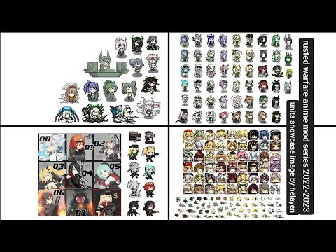 rusted warfare anime mod series 2022-2023
