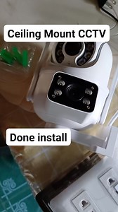 4.2K views | Done installation of ceiling mounted cctv closed circuit television #electrician #relay #panelboard #control #Power #technician #switch #wiring #DIY #electrical | Electricians Guide | Facebook