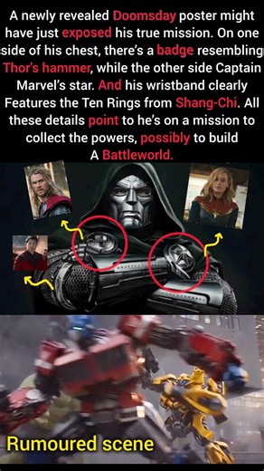 This Doomsday Poster Just LEAKED His REAL Mission #shorts