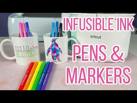 How to Use Cricut Infusible Ink Pens with Cricut Mug Press Tutorial