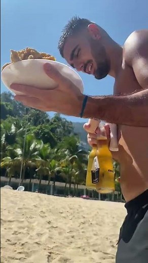 Man With His Hands Full Falls Backwards || ViralHog