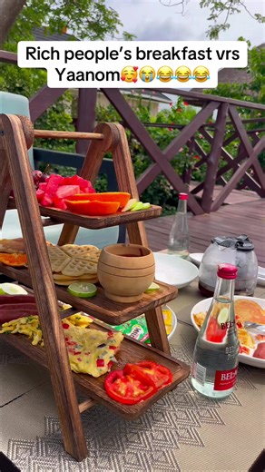 Comparing Breakfasts: Rich People vs. Everyday Reality