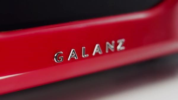 Galanz 20 in. 3.1 cu. ft. Retro Top Freezer Refrigerator, Hot Rod Red, Energy Star GLR31TRDER