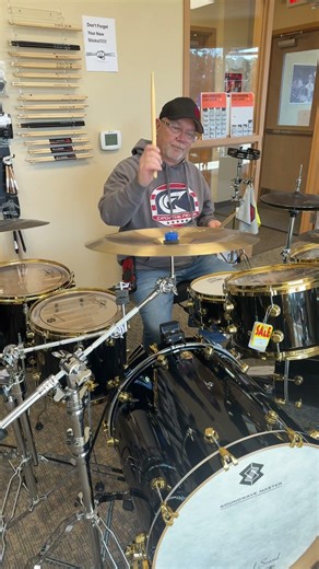 👀 The Omete 17" Shimmer Series China Cymbal! 🤘 🥁 #rldrums #ometecymbals #PassionforPercussion