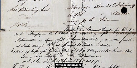 Chicken Scratch Writing (Ultimate Guide With Examples) | Writing Beginner