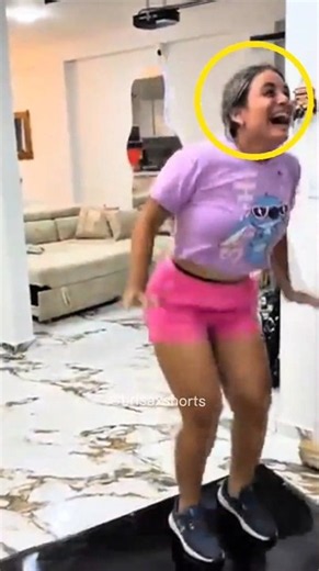 Ela comemorou cedo demais. 😂📺