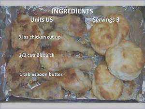 Oven Fried Bisquick Chicken recipe