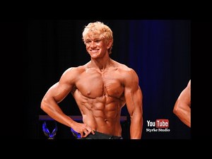 Teen Bodybuilding Fitness Model Muscle Pump Body Update Posing Taylor Farr Styrke Studio #aesthetic