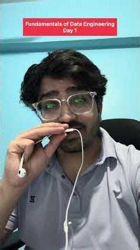 Fundamentals of Data Engineering - Day 1 | What is Data Engineering