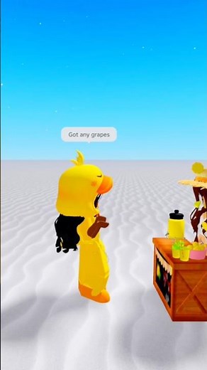 #roblox a duck walk up to a lemonade stand 🍋🐥