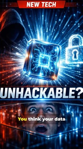 This Glass Chip Could Make Hacking IMPOSSIBLE #sciencenews #shorts 😲