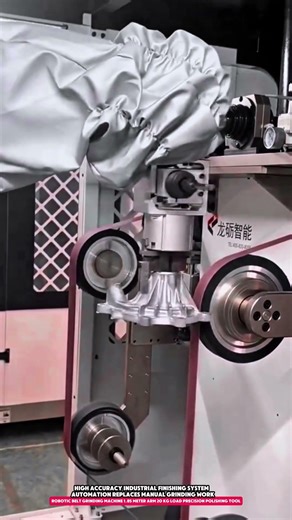 Robotic Belt Grinding Machine 1.85 Meter Arm 20 kg Load Precision Polishing Tool for Metal Finishing