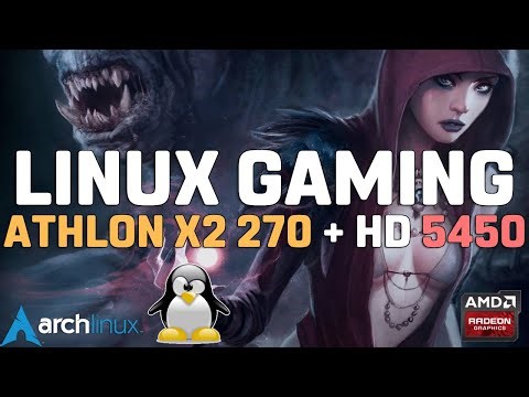 Linux Gaming on Athlon II X2 270 + HD 5450 512MB - Test in 15 GAMES