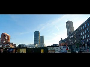 Copenhagen skyscraper district and old Carlsberg brewery, Valby