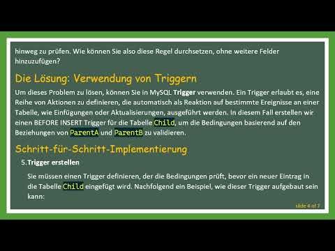Sicherstellung der Datenintegrität mit Foreign Key Constraints in MySQL