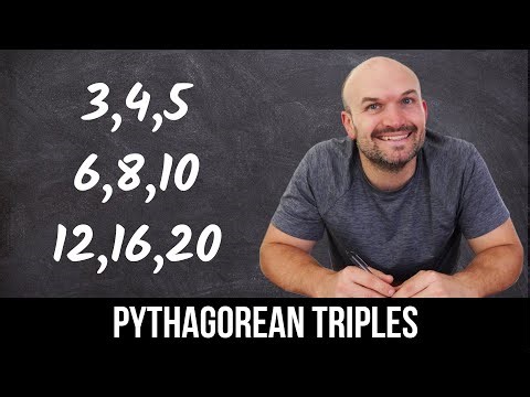 Quick Pythagorean Triple Review