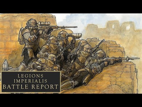 Armoured Engagement | Legions Imperialis BatRep | Alpha Legion vs. Solar Auxilia