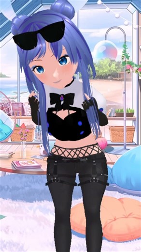 “Lonely lonely i guess i’m lonely” ChiDa MMD ChiBi #vtuber #mmd #mmdshorts