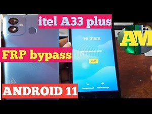 itel A33 Plus (A509WM) Google Account Frp Remove ANDROID 11 itel A33 Plus ሲም ብቻ በመጠቀም ጎግል አካውንት ማሳለፍ