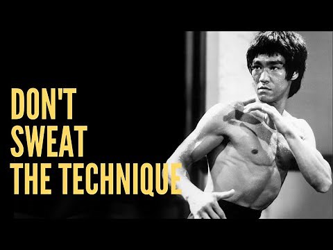 Bruce Lee | Don't Sweat the Technique | The Art of Precision & Technique