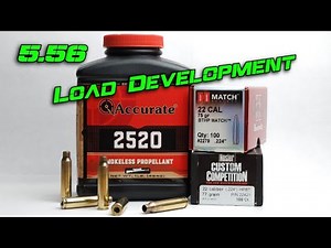 5.56: Accurate 2520 with 77gr Nosler Custom Comp. & 75gr Hornady Match