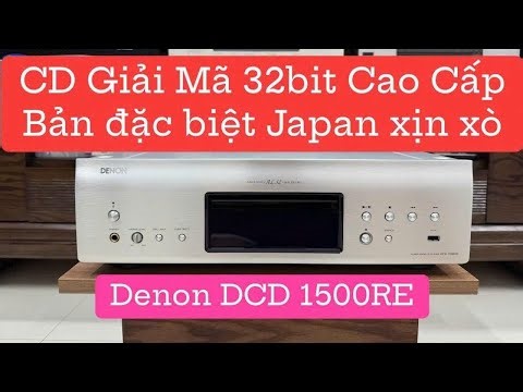 #CD Decoder #DAC #32bit High-End Denon DCD-1500RE Super Cheap Price #0966723489 #denon #1500re