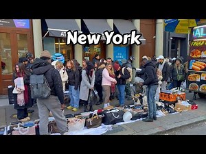 Winter Walk In Manhattan New York 4k 2025 Soho NYC