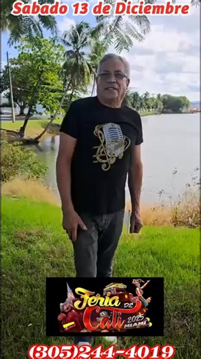 🔥 ¡La Feria de Cali 2025 llega con todo su sabor a Miami! 🔥 🎉Caseta Matecaña🎉 🎤 En tarima, 4 grandes orquestas. ✨ Pedro Arroyo. ✨ Roberto Blades. ✨ Mario Ortiz all Star Band. ✨ Jey Zamorano. 🎶 Una noche cargada de ritmo, sentimiento y la esencia de la Caseta Matecaña en Miami, con lo mejor de nuestra cultura y tradición salsera. 🎶 🗓 Fecha: Sábado 13 de diciembre – 9:00 PM 🎟 Entradas en: Tickeri.com ☎️(305) 244 4019 ☎️(305) 450 6192 💃 ¡No te pierdas este espectacular Concierto. 🎶Una Pr