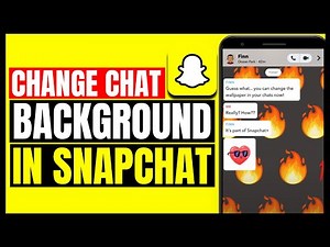 How to Change Chat Background in Snapchat? NEW UPDATE to Change Chat Wallpaper on Snapchat 2023
